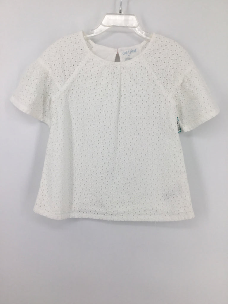 Cat & Jack Child Size 4 White Shirt - girls