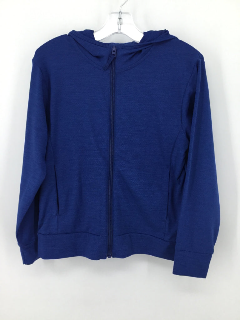 UNI QLO Child Size 8 Blue Hoodie - girls