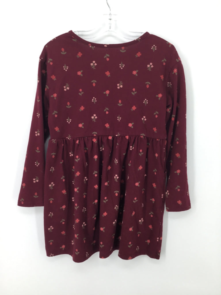Cat & Jack Child Size 8 Burgundy Dress - girls