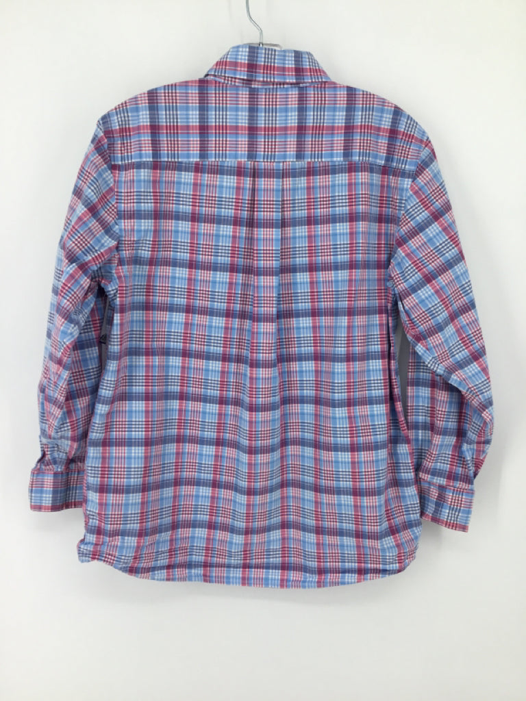 vineyard vines Child Size 8 Multi-Color Plaid Shirt - boys