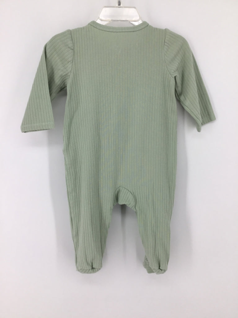 Just One You Made by Carters Child Size 6 Months Green Solid Sleeper