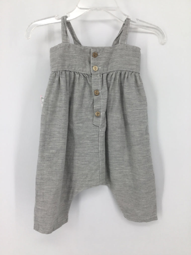 1+ In the Family Child Size 3 Months Gray Outfit - girls
