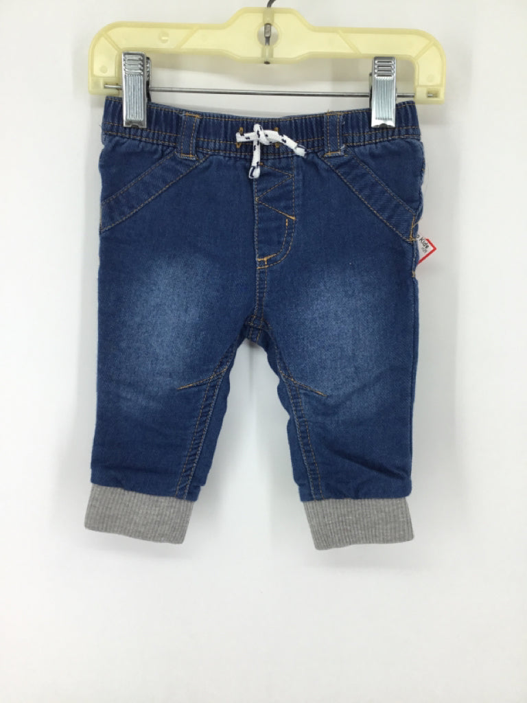 Cat & Jack Child Size 3-6 Months Blue Solid Pants - boys
