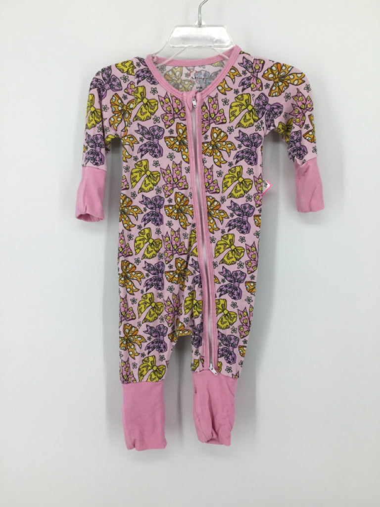 C&M Designs Child Size 3-6 Months Pink Pajamas - girls