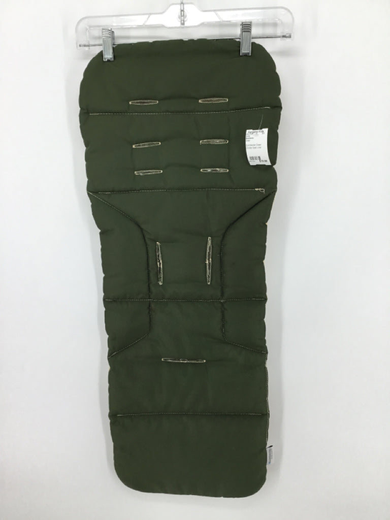 Bumbleride Green Stroller Seat Liner