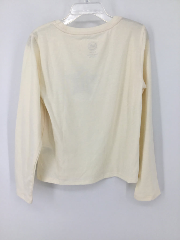 Wonder Nation Child Size 6 Cream T-Shirt
