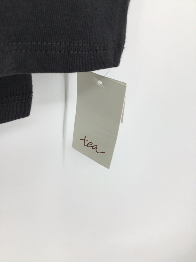Tea Child Size 8 Gray Shirt - girls