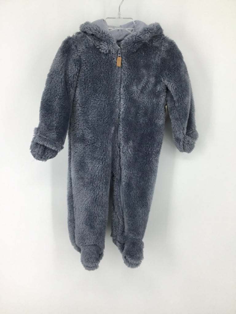 Carter's Child Size 9 Months Blue Solid Outerwear - boys