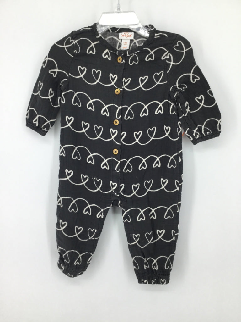 Cat & Jack Child Size 6-9 Months Gray Outfit - girls