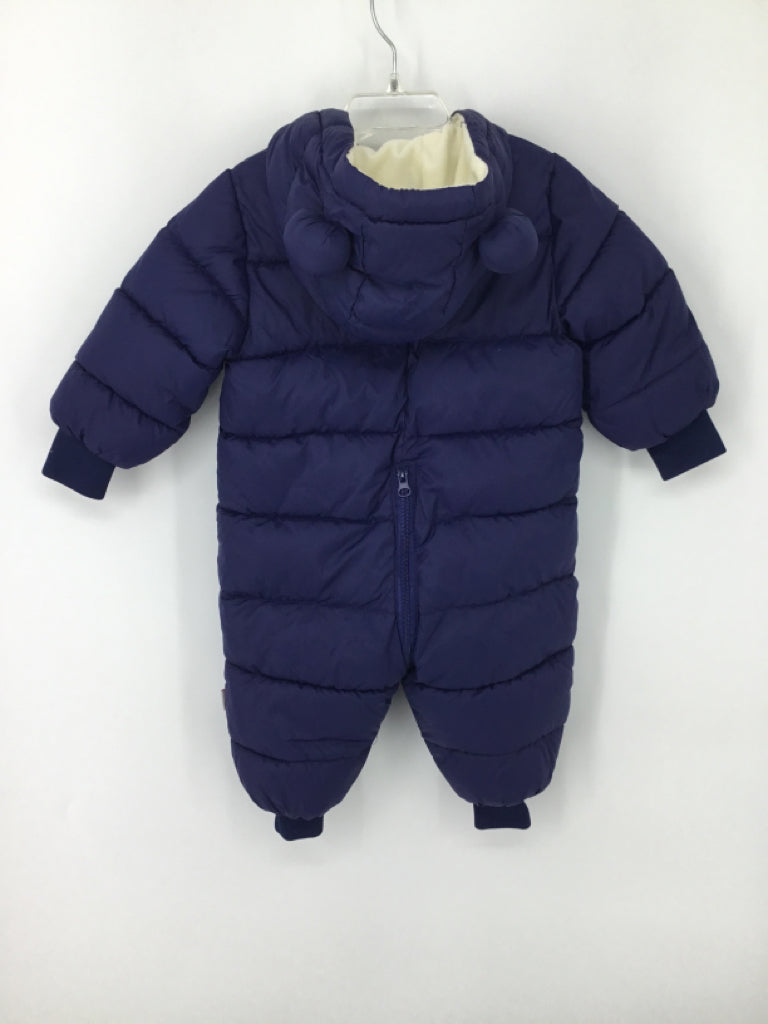 brandless Child Size 3 Months Navy Solid Outerwear - boys