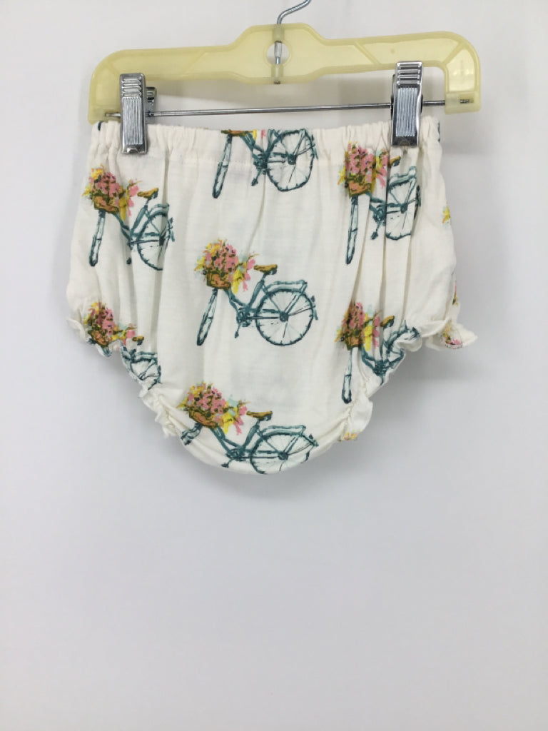 Milkbarn Child Size 12-18 Months White Bloomers - girls