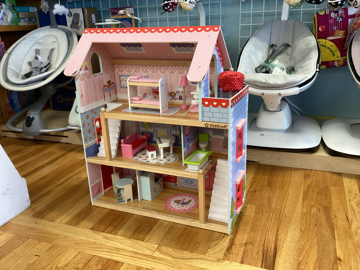 Kid Kraft Chelsea Doll Cottage Wooden Dollhouse