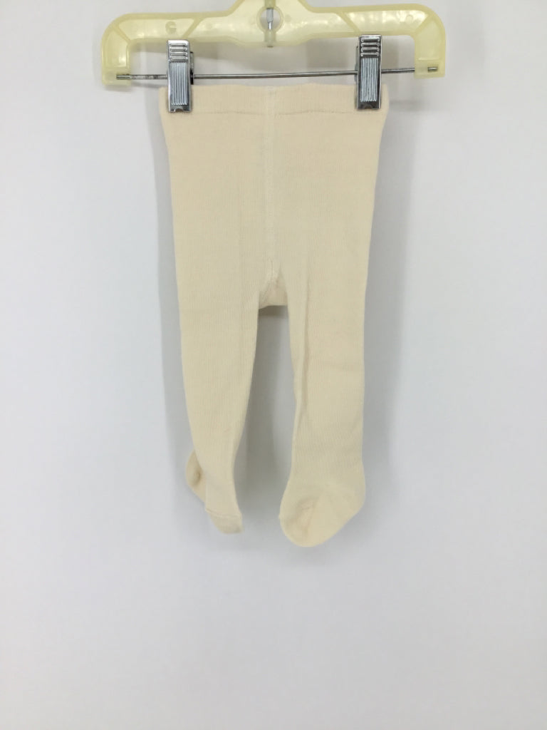Child of Mine Child Size 3-6 Months Cream Tights - girls