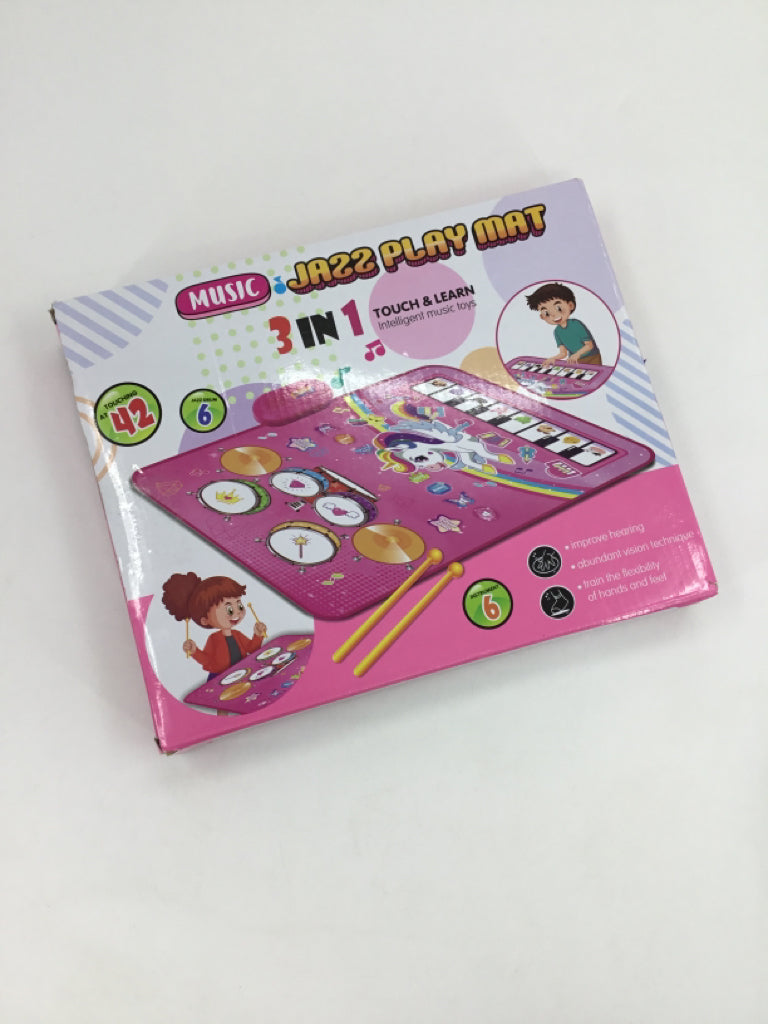 Musical Play Mat with Drum Sticks