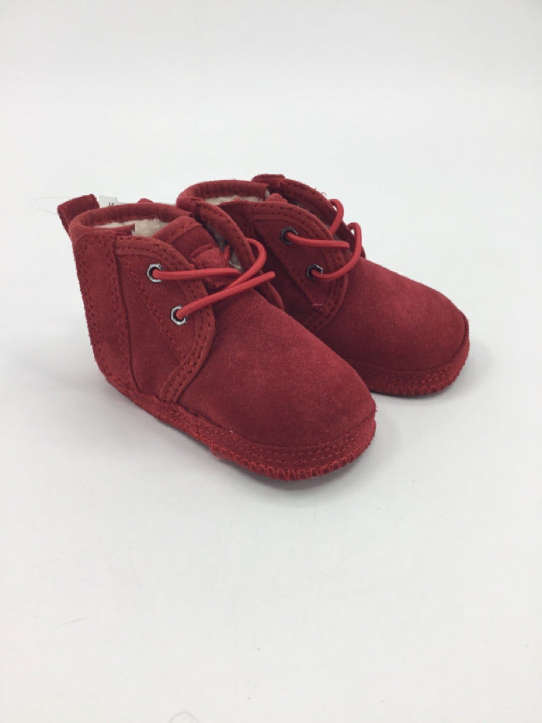Ugg Child Size 2 Toddler Red Boots