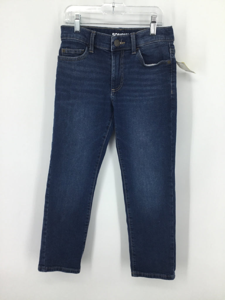 Sonoma Child Size 8 Blue Solid Jeans - boys