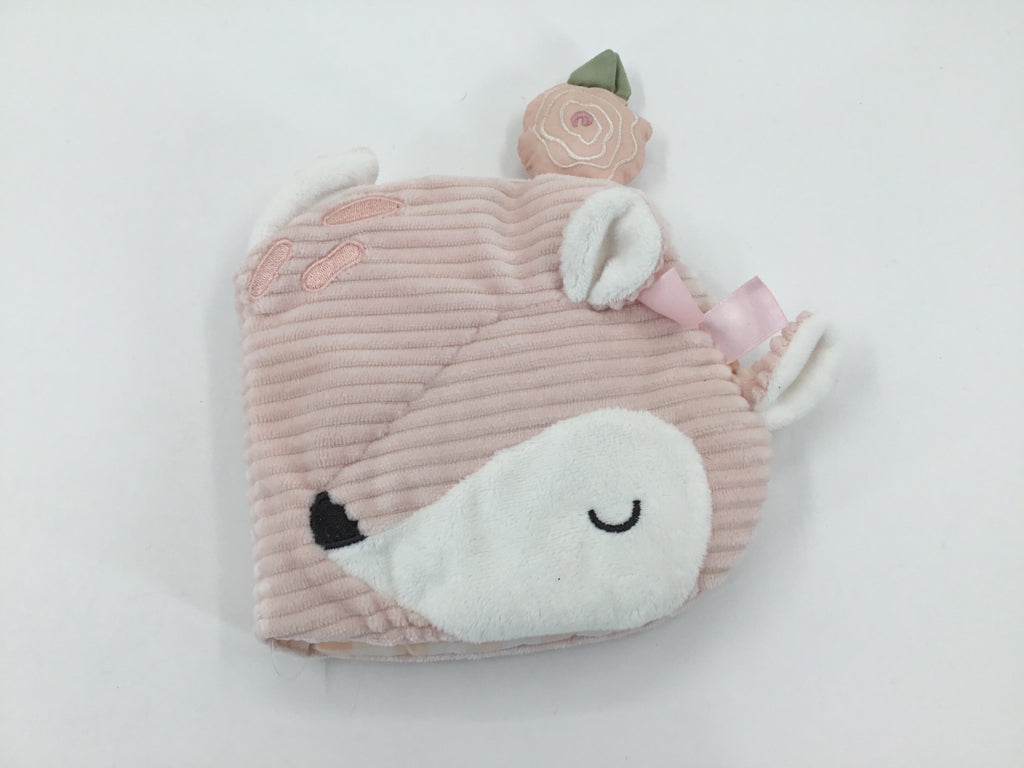 Pink Fawn Crinkle Book