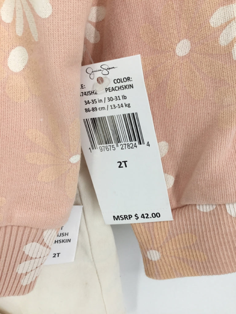 Jessica Simpson Child Size 2 Pink Outfit - girls