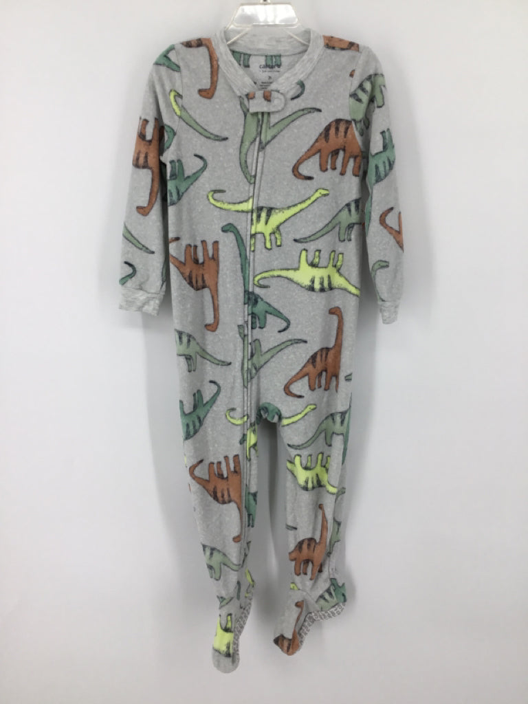 Carter's Child Size 3 Toddler Gray Sleepers