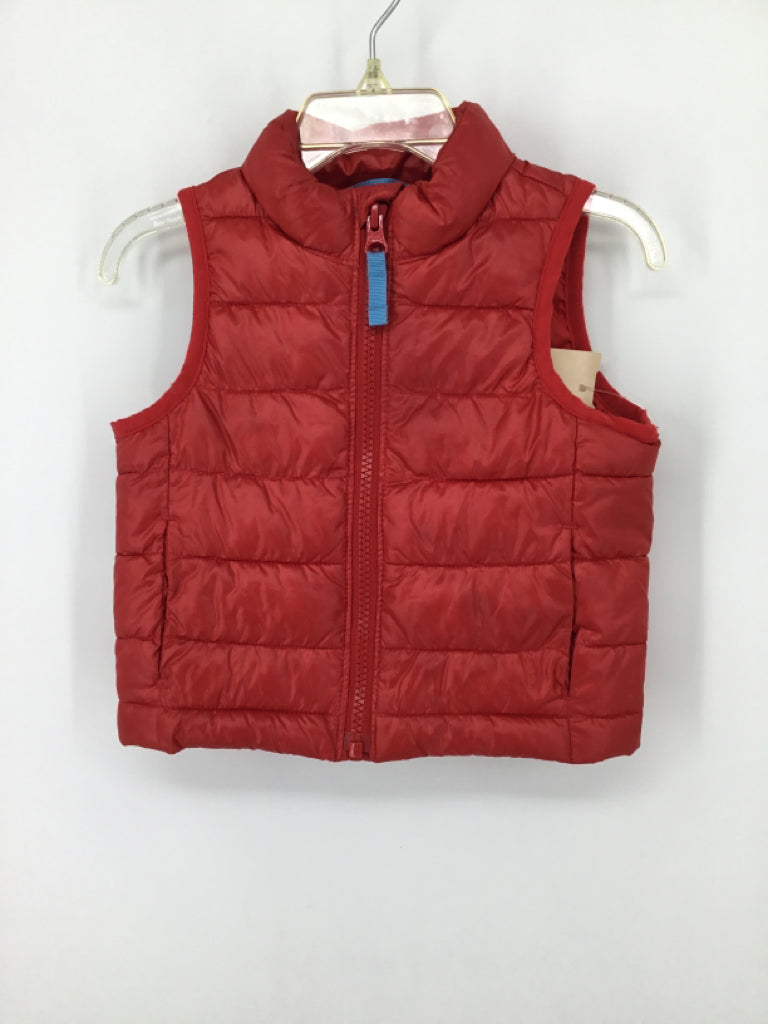 primary Child Size 12-18 Months Red Solid Outerwear - boys