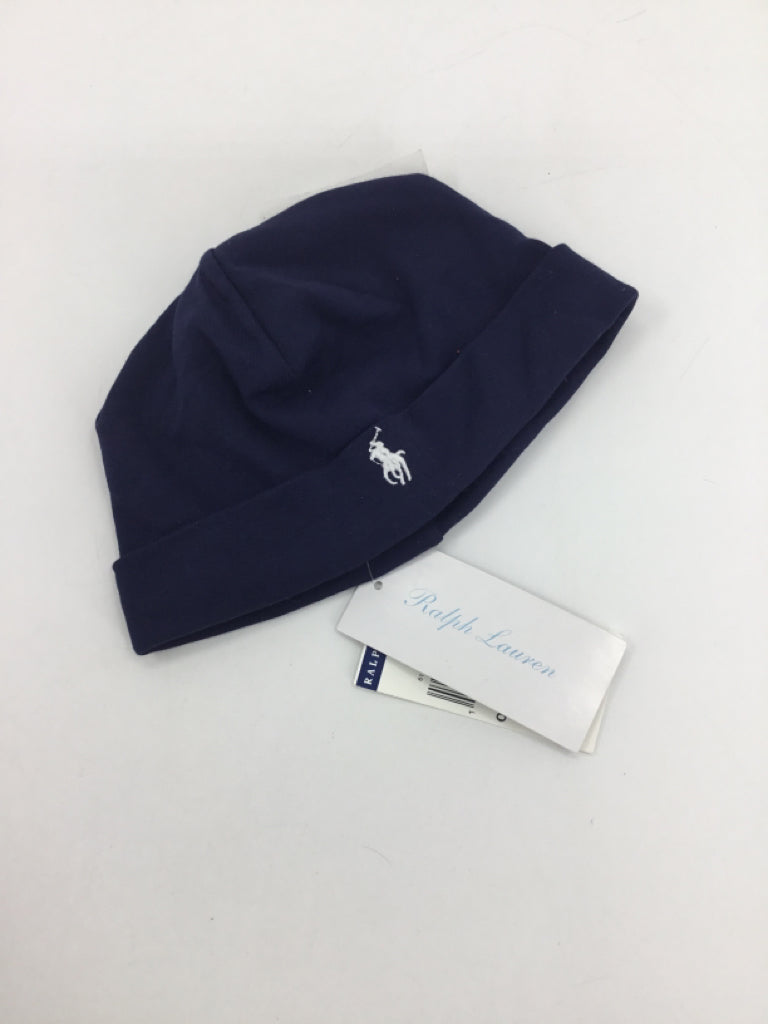 Ralph Lauren Child Size 3-9 Months Navy Solid Hats - boys