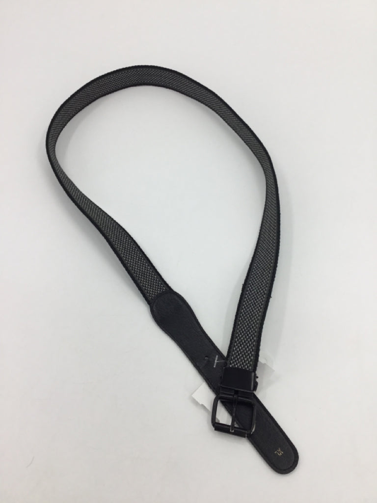 brandless Child Size Youth Black Belt/Suspenders