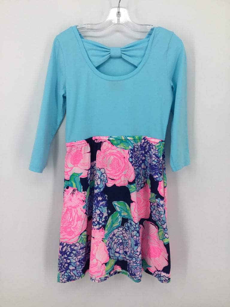Lilly Pulitzer Child Size 12 Blue Dress - girls