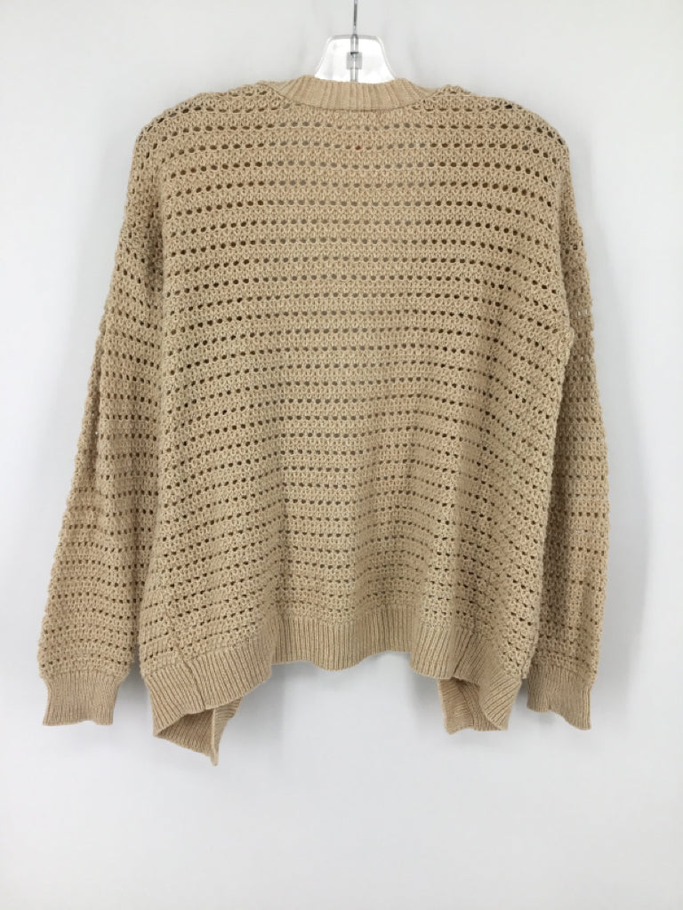 Cat & Jack Child Size 8 Tan Sweater - girls