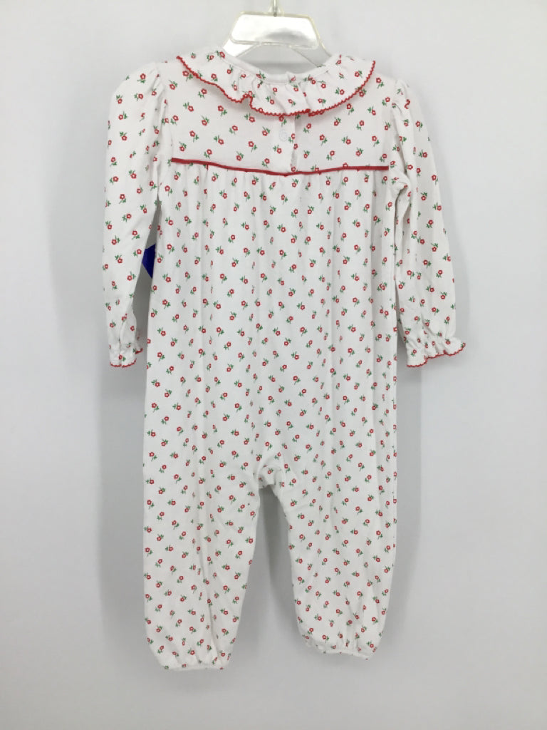 The Beaufort Bonnet Co Child Size 18-24 Months Red Outfit - girls
