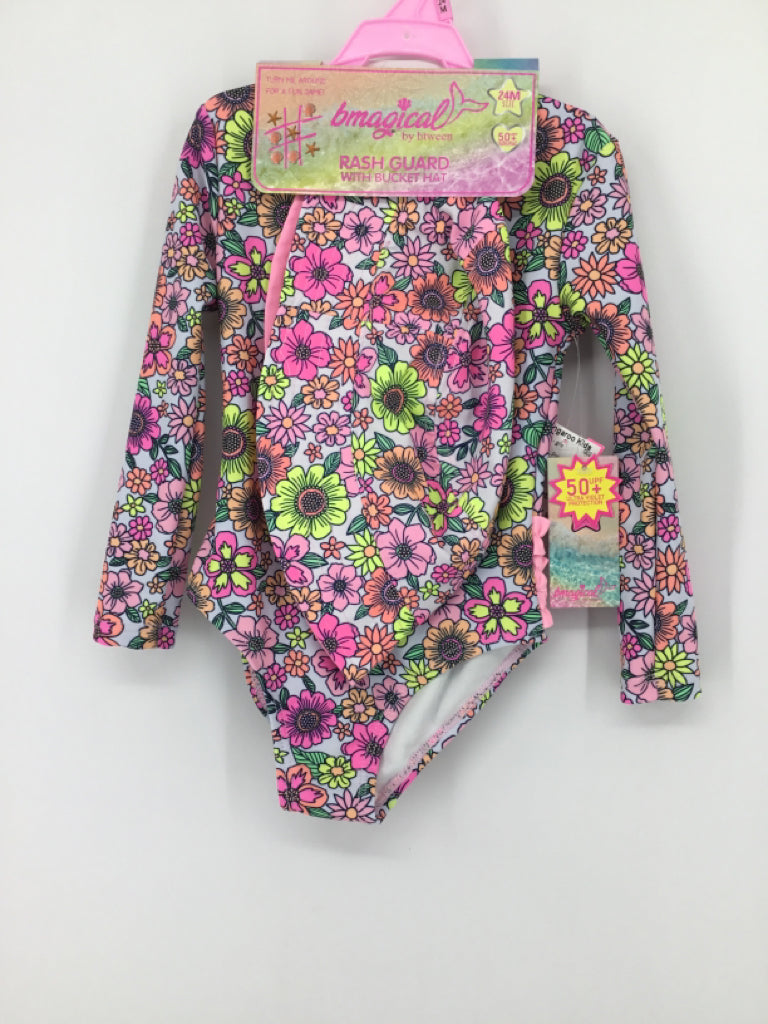 Bmagical Child Size 24 Months Pink Swimwear - girls
