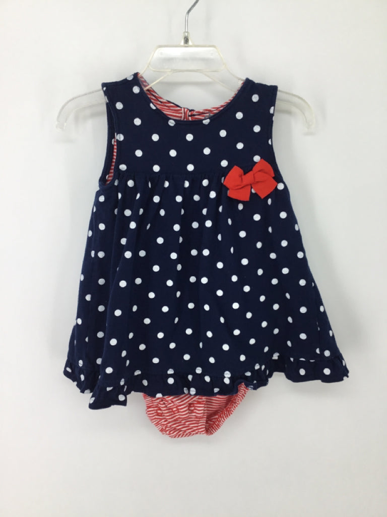 Child of Mine Child Size 24 Months Navy Stars & Stripes Outfit