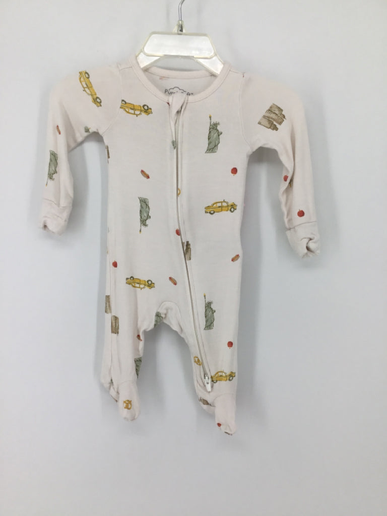 Purley Soft by Carters Child Size Newborn White Sleepers