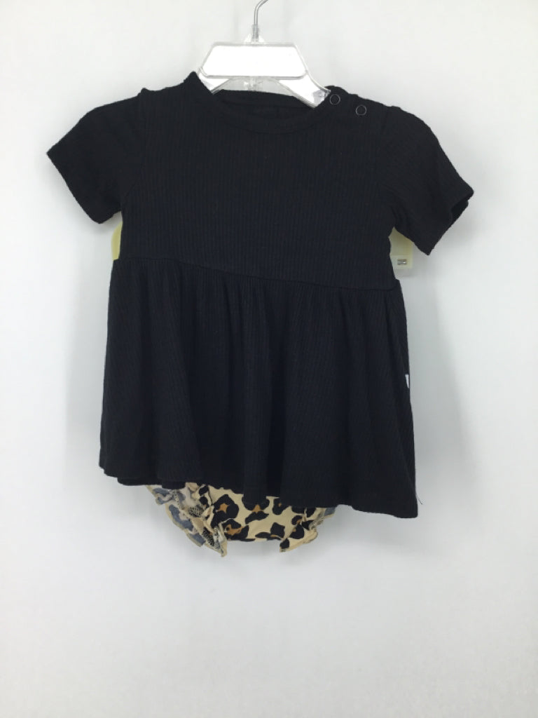 Posh Peanut Child Size 12-18 Months Black Outfit - girls