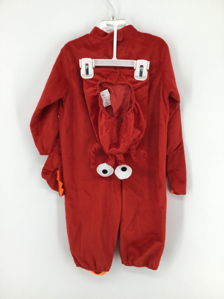 brandless Child Size 18-24 Months Red Crab Halloween Costume