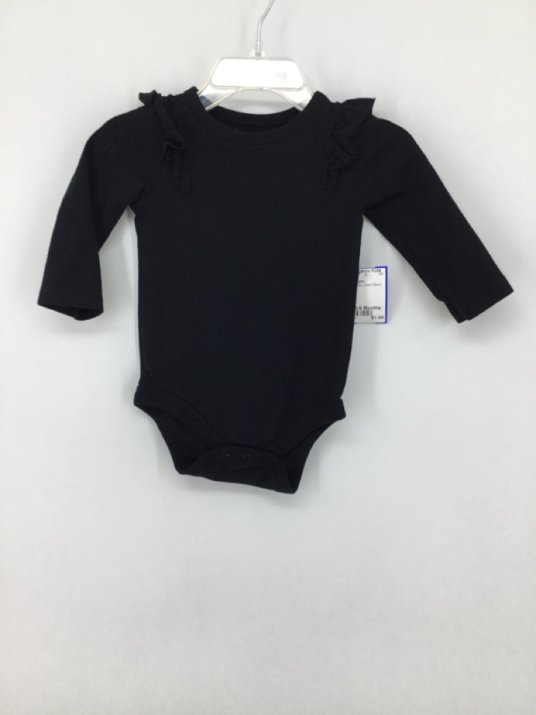 Cat & Dogma Child Size 3-6 Months Black Onesie