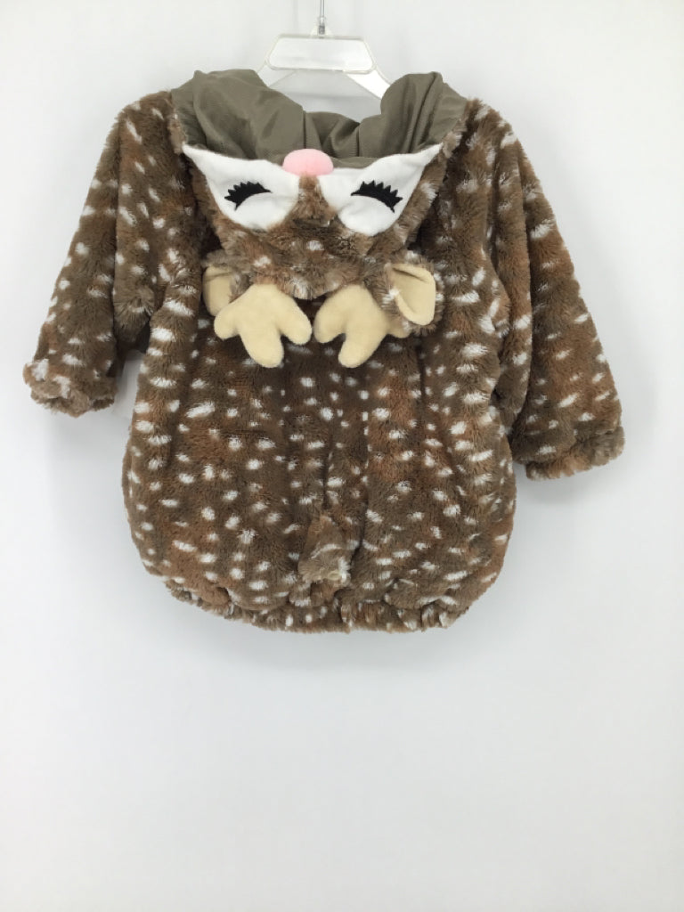 Target Child Size 12-18 Months Tan Reindeer Halloween Costume