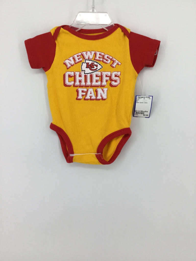 NFL Child Size 0-3 Months Yellow Onesie