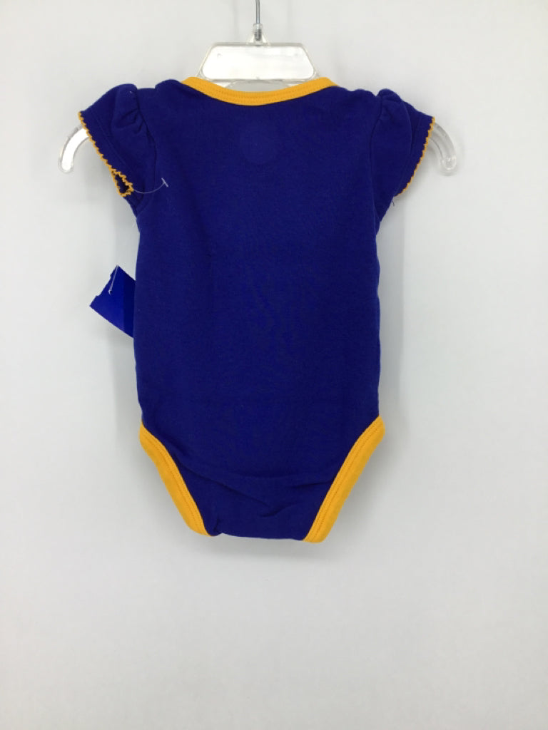 NHL Child Size 3-6 Months Blue Onesie