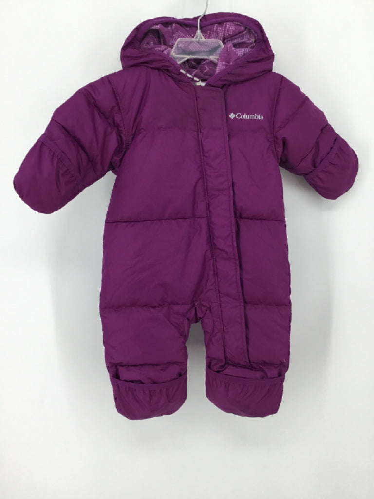 Columbia Child Size 3-6 Months Purple Outerwear - girls