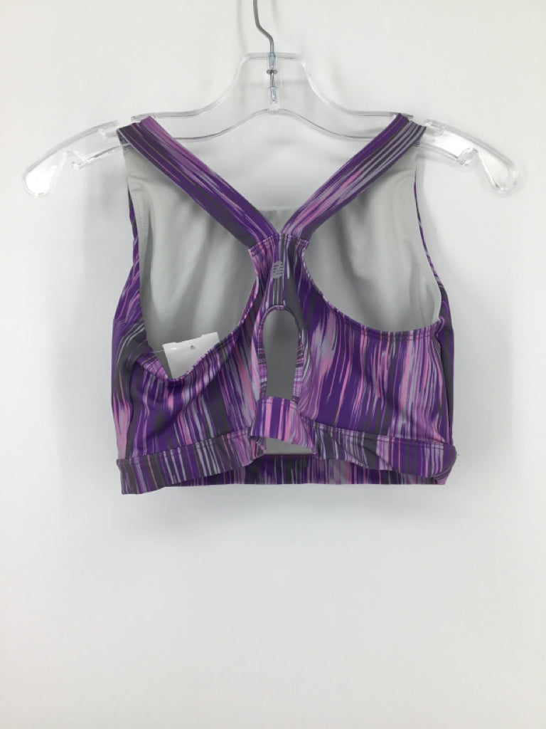 Z by Zella Child Size 10 Purple Sports Bra - girls