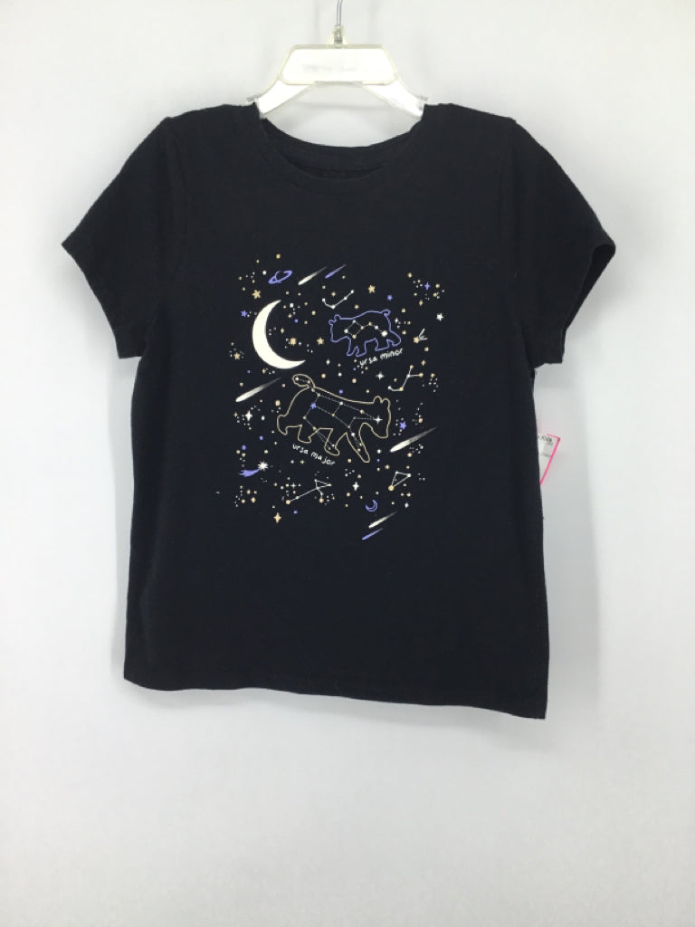Cat & Jack Child Size 6 Black T-shirt - girls