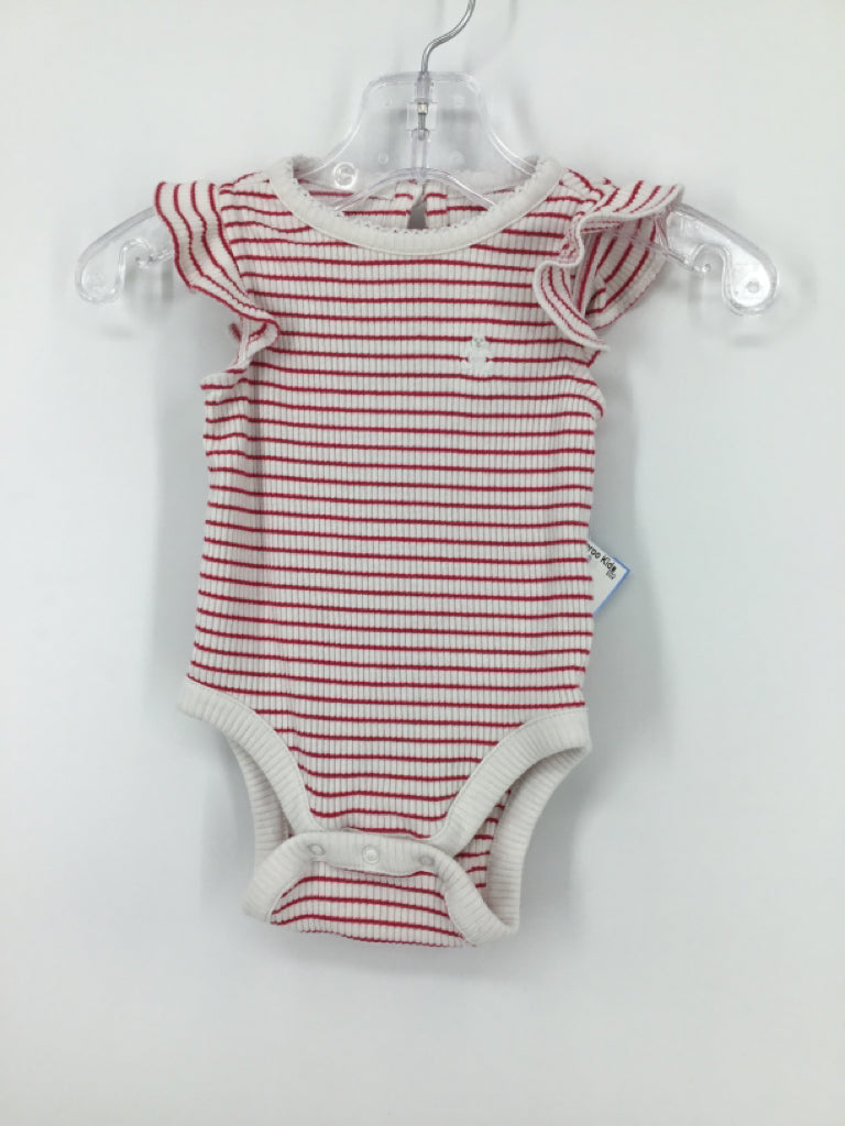 Baby Gap Child Size 0-3 Months Red Onesie