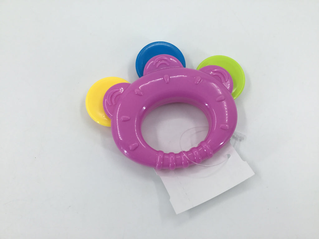 Pink Baby Rattle Toy