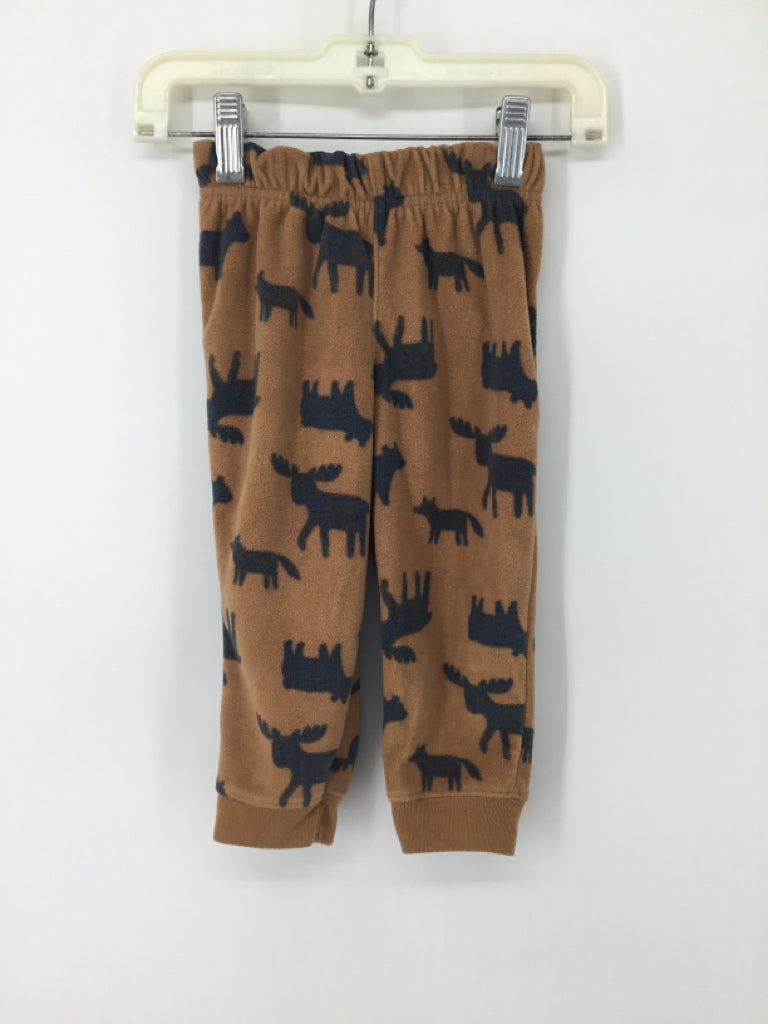 Child of Mine Child Size 18 Months Tan Print Pants - boys