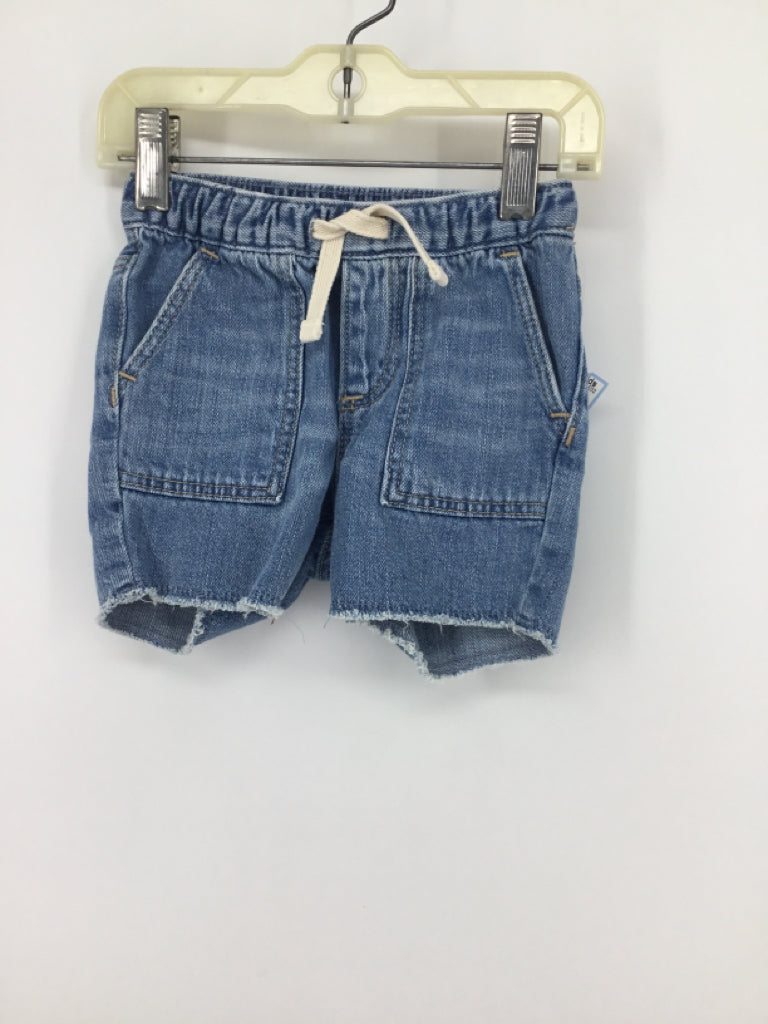 Baby Gap Child Size 6-12 Months Blue Solid Shorts - boys