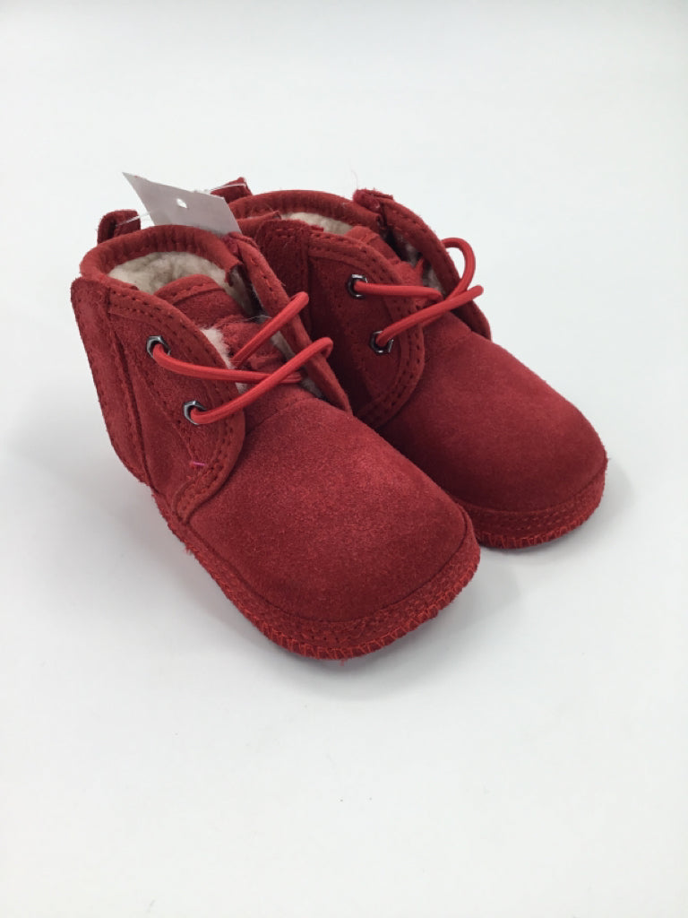 Ugg Child Size 2 Toddler Red Boots