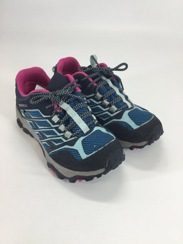 Merrell Child Size 2 Youth Blue Sneakers