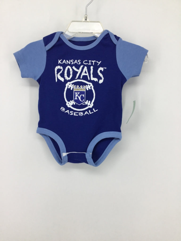 Genuine Merchandise Child Size 0-3 Months Blue Onesie
