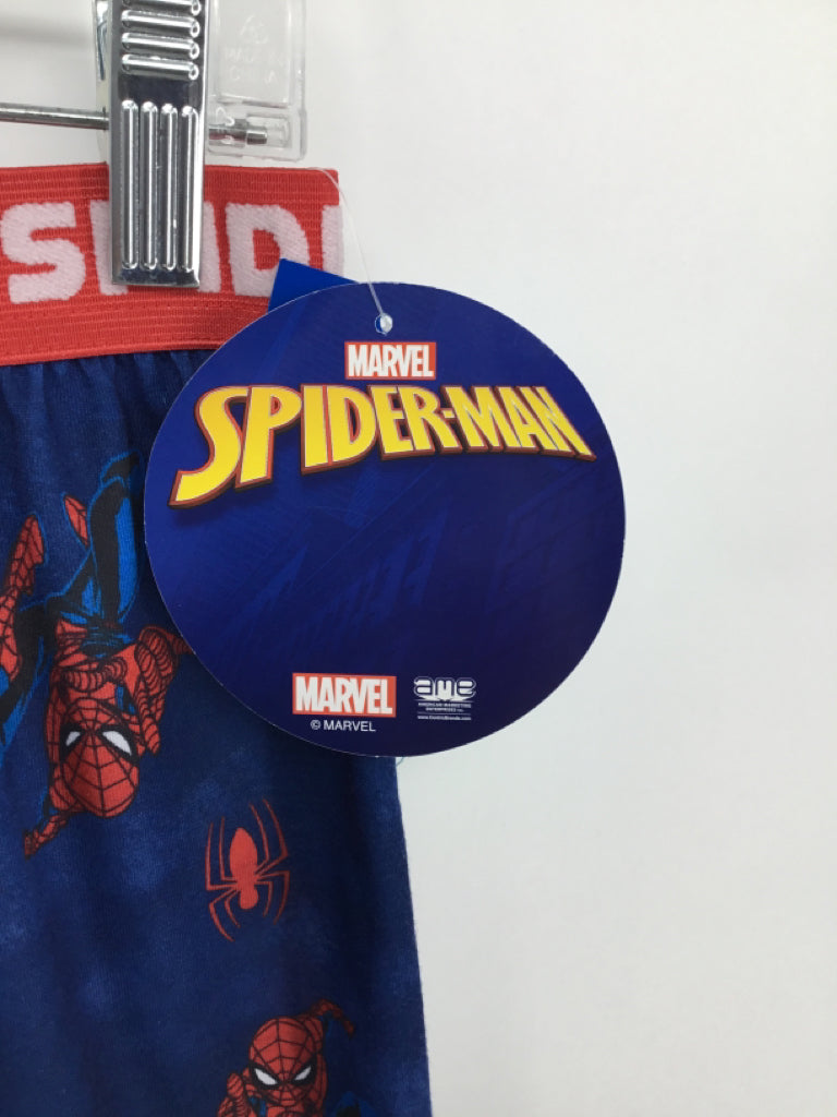 Marvel Child Size 10 Blue Character Pajamas - boys