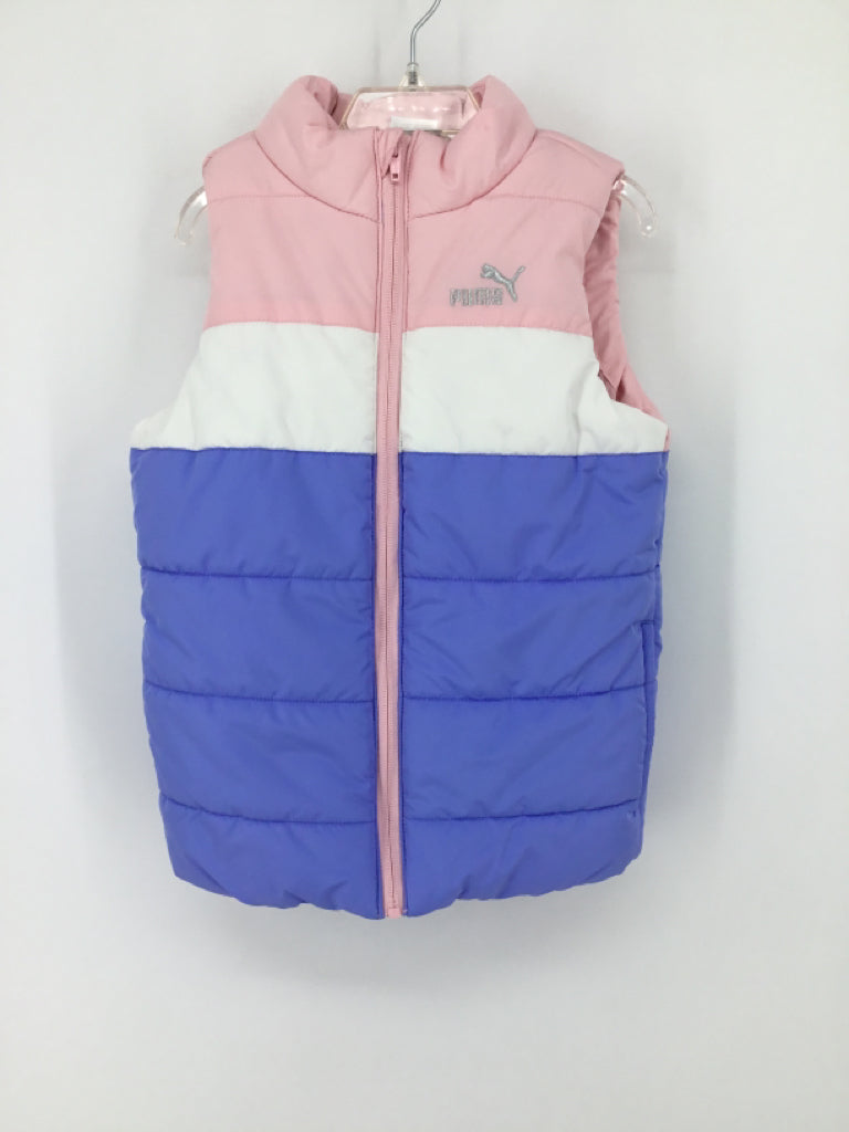Puma Child Size 5 Pink Outerwear - girls